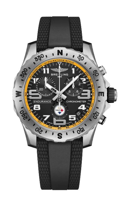 Breitling Endurance Pro 44 NFL Pittsburgh Steelers Edition Replica Watch E823106A1BQS1